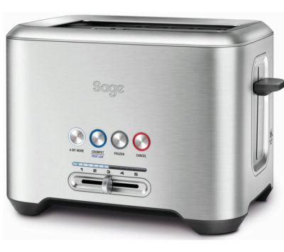 SAGE  by Heston Blumenthal A Bit More 2-Slice Toaster - Silver